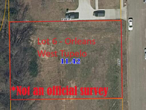 LOT 6 ORLEANS PLACE, TUPELO, MS 38801, photo 1 of 2